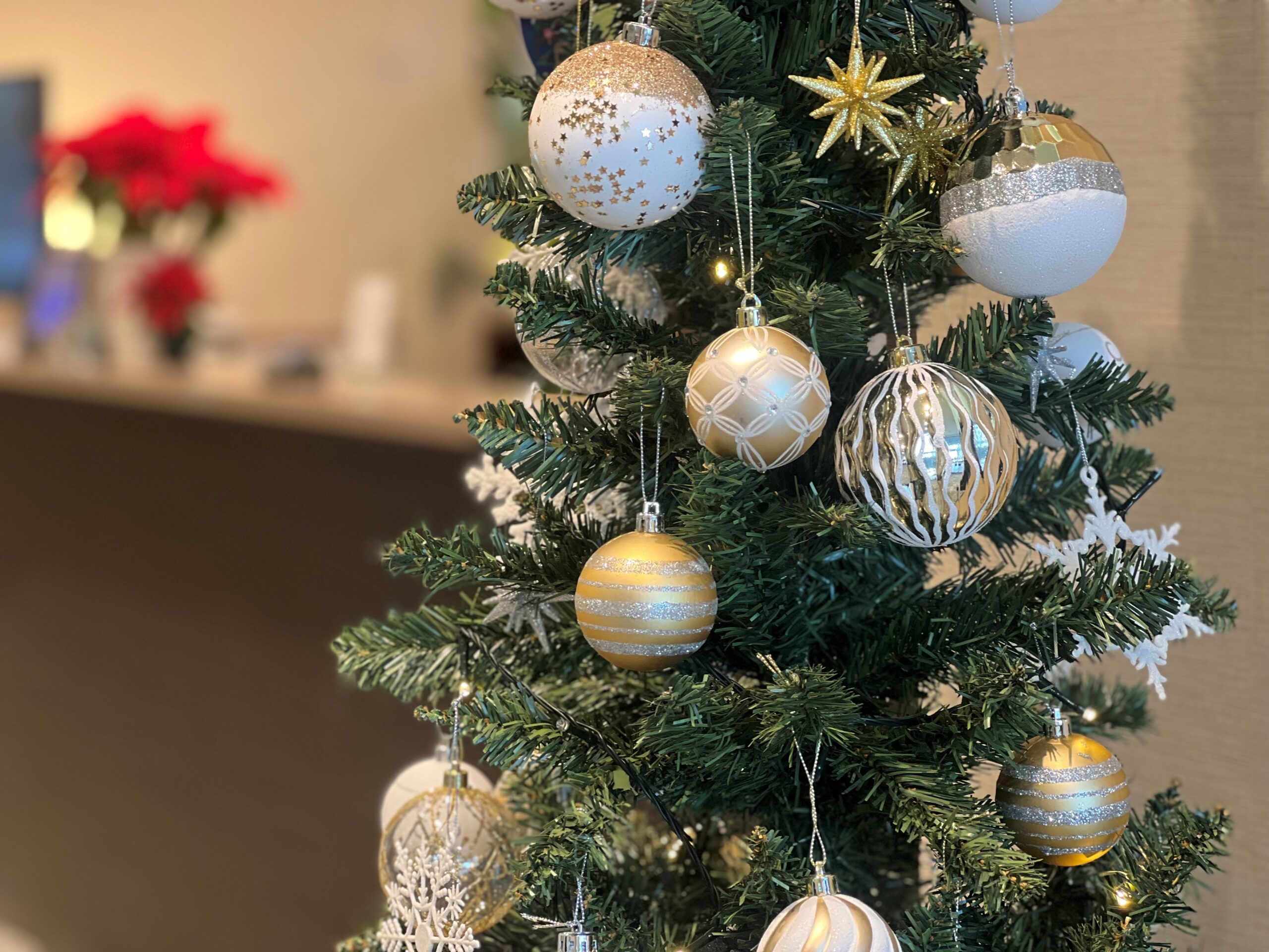 オフィスサービスUSP 受付のクリスマスツリー
